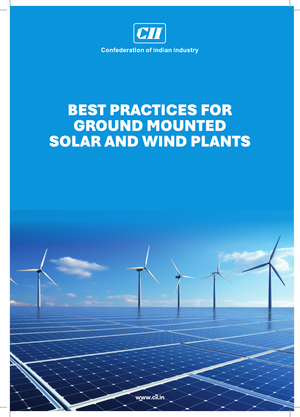Best Practices for Ground Mounted Solar and Wind Plants cover