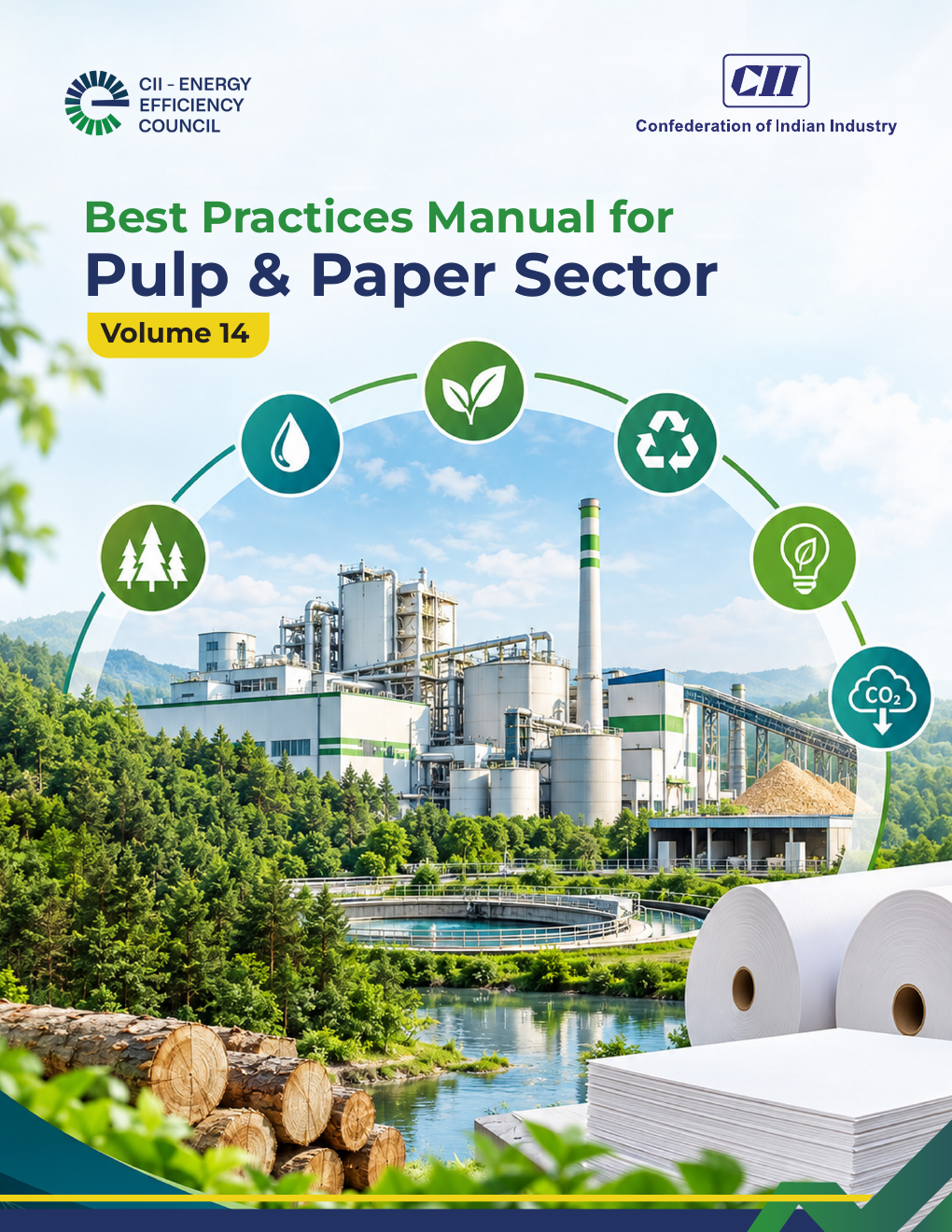 Best Practices Manual for Pulp & Paper Sector - Volume 14 cover